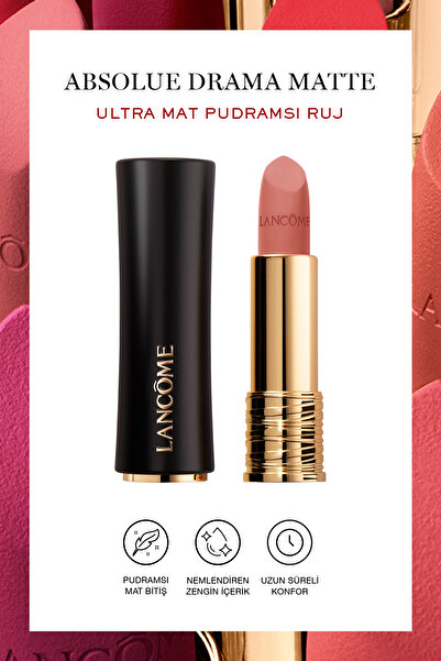 Lancome L'Absolu Rouge Drama Matte Ultra Mat Ruj 217 3614274196184