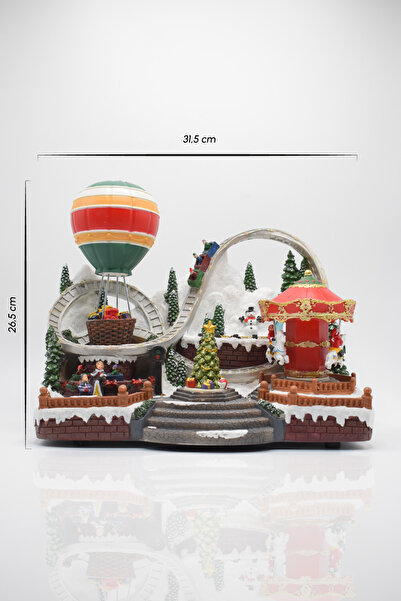 Waldern مجموعة فاخرة من زينة عيد الميلاد بالون كبير