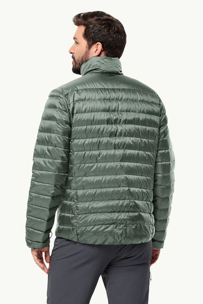 Jack Wolfskin Grüner Kapuzenpullover für Herren von Pilvi Down Jkt – Größe M