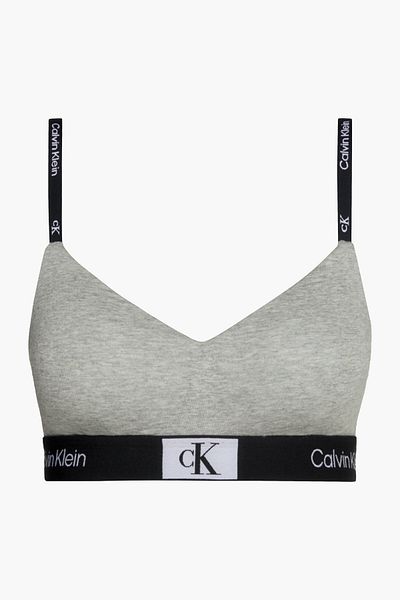 Calvin Klein Szürke Bralette melltartó 000qf7218e