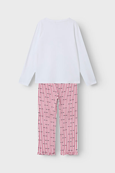 name ıt Short Sleeve Textured Pajamas Set - Oco95/Ea5