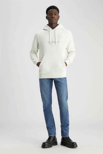 Calvin Klein CHENILLE MONOLOGO HOODIE