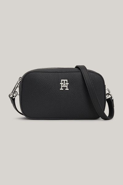 Tommy Hilfiger TH Amblemli Kamera Omuz Çantası