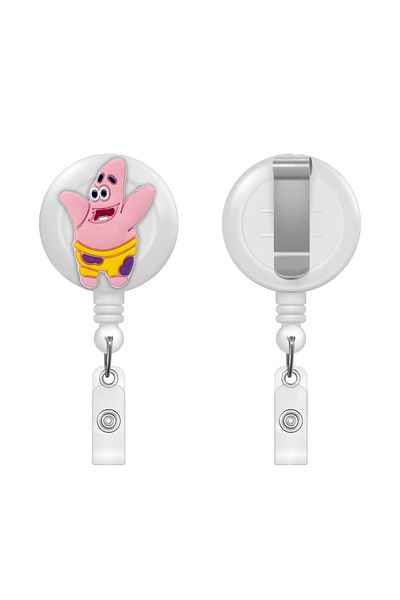 PABALAS Spongebob Patrick Star Figured Yoyo Card Holder Collar Lanyard Holder