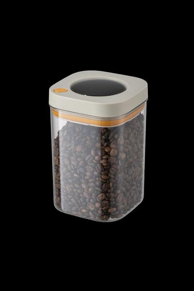 M'art Home Pinmoo Kilitli Vakum Saklama Kabı Bej 380-1100-1800