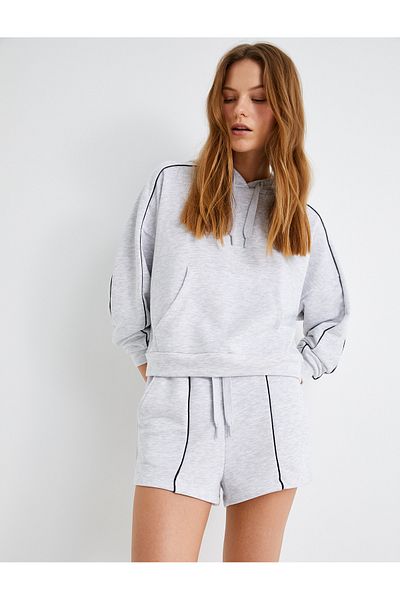 Koton Extra Mini Shorts Sports Tie Waist Pocket