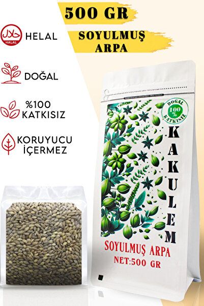 Kakulem SERTİFİKALI Köy Usulü Kabuksuz Soyulmuş Arpa 500 GR