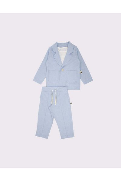 rg kidsstore Baby Linen 3-Piece Suit