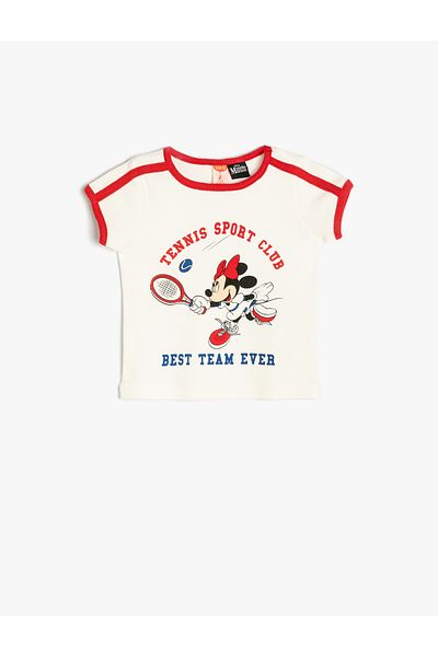 Koton Cotton Minnie Mouse Licensed T-Shirt