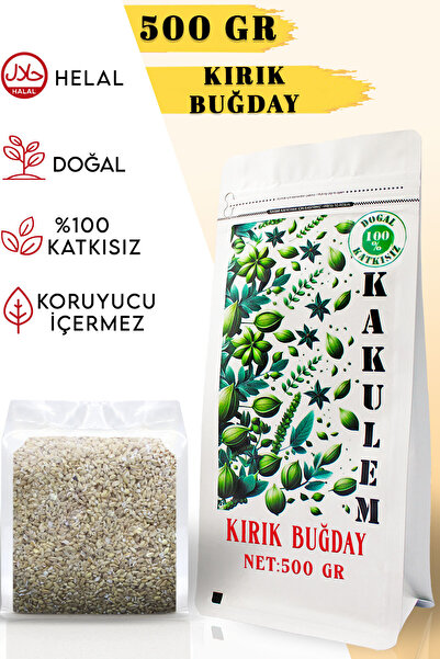 Kakulem SERTİFİKALI Kırık Buğday Tarhanalık Çorbalık Yarma 500 GR