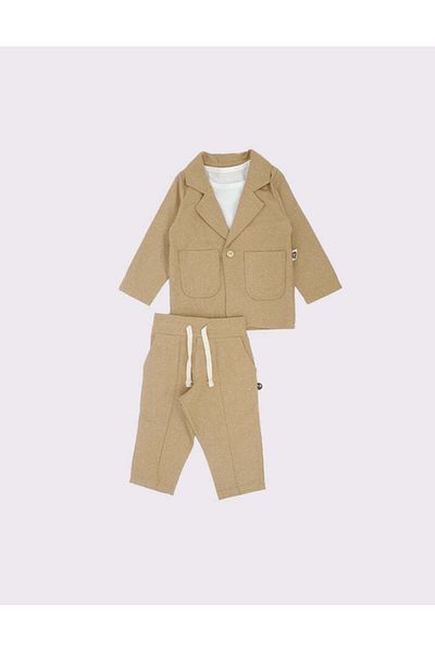 rg kidsstore Baby Linen 3-Piece Suit