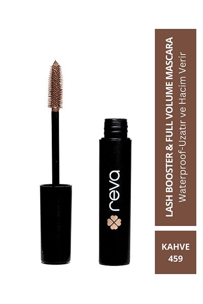 REVA Lash Booster & Full Volume Color Mascara Brown-Full Volume & Lengthening Color Mascara Brown 459