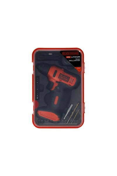 BLACK&amp;DECKER Cordless Drill Driver with 13-Piece Bits LD12SP-B5