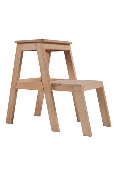 Step KARYA İKİ BASAMAKLI MASİF TABURE MERDİVEN (YÜKSEKLİK 55 CM)
