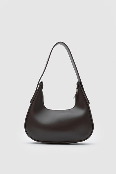Shule Bags Τσάντα Gisou Baguette Bitter Brown