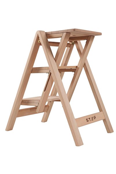 Demiriz Step Apollo 3 Katlanabilir Merdiven Tabure (3 Basamaklı)
