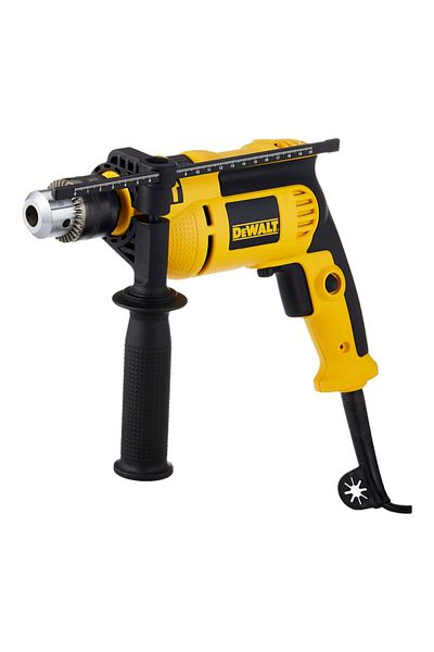 Dewalt مثقاب قرع سلكي بقوة 750 واط وسرعة 47600 نبضة في الدقيقة مع مشبك مفتاح