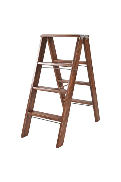 Step GORDİOS AHŞAP ÇİFT ÇIKIŞLI 3 BASAMAKLI MERDİVEN