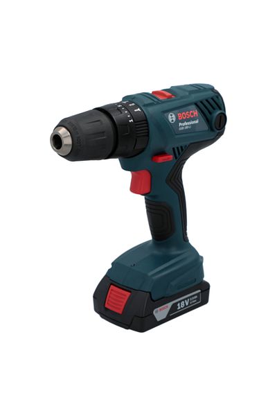 Bosch GSB 180-Li 18V Hammer Drill with 2 x 2.0Ah Battery