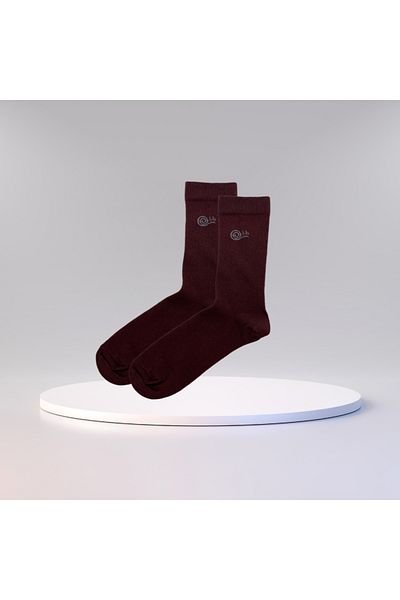babbelt Flexible and Comfortable 3 Pairs Brown Socks