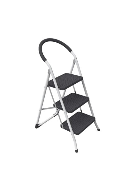 Demiriz PRATİK GENİŞ 3 BASAMAKLI METAL MERDİVEN (SAR1613)