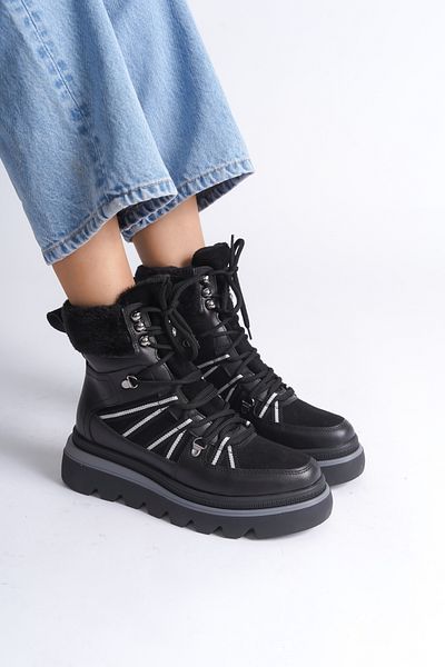 Capone Outfitters Trak Sole Shearling Damen-Schneestiefel