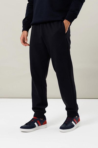 Escetic Navy Blue 4 Seasons Doubleface υφασμάτινο αθλητικό ανδρικό αθλητικό παντελόνι Casual Regular Mold B1575