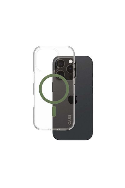 PanzerGlass Care by Panzerglass iPhone 16 Pro Flagship Urban Combat Magsafe - Green Case