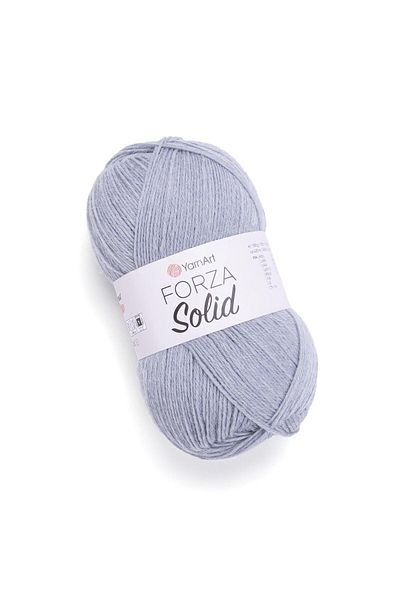 Yarnart FORZA SOLID - Γκρι Πλεκτό Σχοινί - Μοντέλο 4613