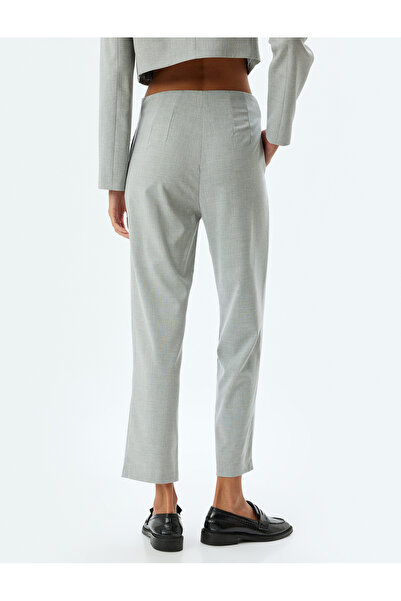Koton Standart Bel Slim Fit Cepli Cigarette Pantolon
