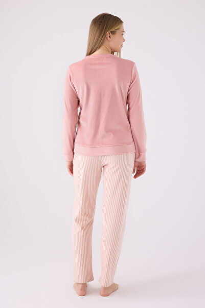 Pierre Cardin 8916 Kadın Uzun Kol Pijama Takım