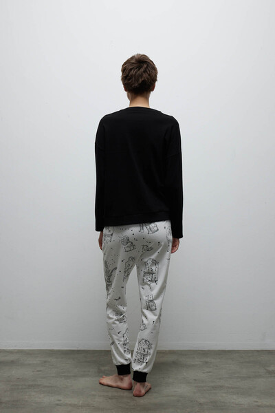 Hays Kadın Pamuklu Uzun Kollu Pijama Takımı