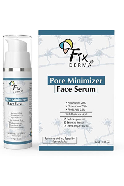 FixDerma سيروم مرطب للوجه لتقليص المسام مع حمض الهيالورونيك والنياسيناميد | 3...
