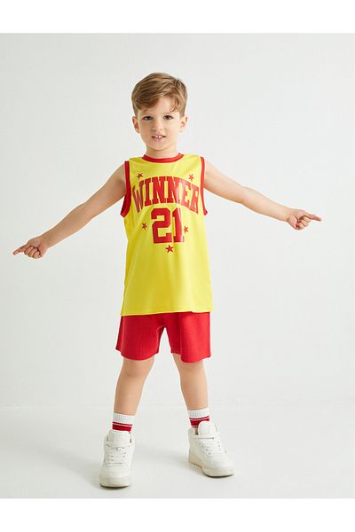 Koton Crew Neck Sleeveless Sports Undershirt