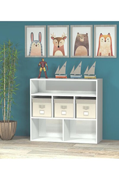 yamandekorasyon Girona Modern Kitaplık&organizer&düzenleyici&çok Amaçlı Dolap