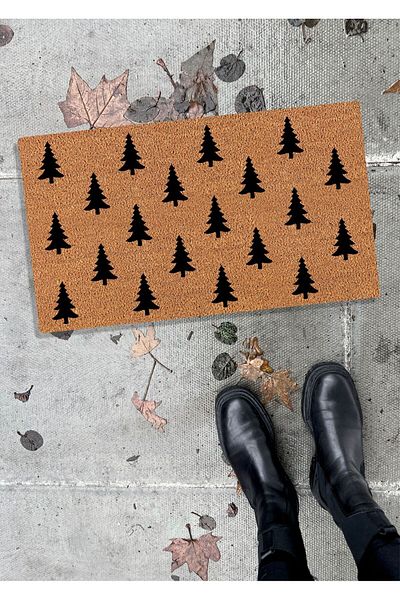 DefLife Home Christmas Trees Door Mat / Koko Mat