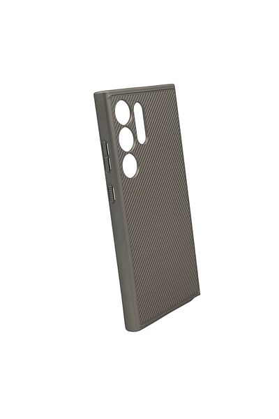 Nettech Samsung Galaxy S24 Ultra Compatible Nt-N039 Patterned Luxury Back Protection Case - Gray