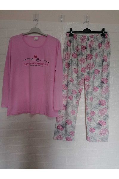 anne moda ankara Seasonal, 100% Cotton Long-Sleeved Pajama Set