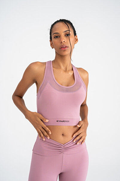 gymxprofit Sutien sport din tul elastic