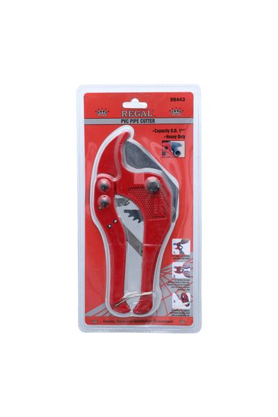 Regal Heavy Duty PVC Pipe Cutter with Ergonomic Grip 1-5/8inch