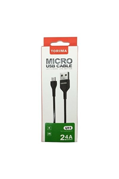 Torima Micro Usb Halat Şarj Ve Data Kablosu 2.4 A
