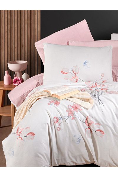 MyStory Home Σετ Παπλωματοθήκη μονό ελαστικό Papavera