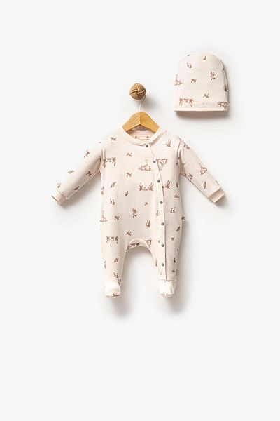 Bubbles 100% Organic Cotton Duck Print Unisex Baby Balls
