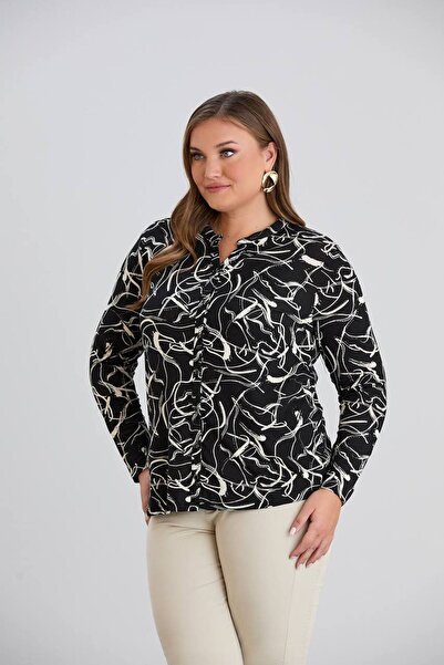 wearon tekstil KADIN VİSKON KUMAŞ ANNE GÖMLEK PENYE