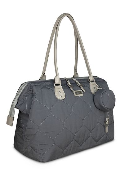 Stylo Gray Magnolia Women's Shoulder Bag - for Baby Care
