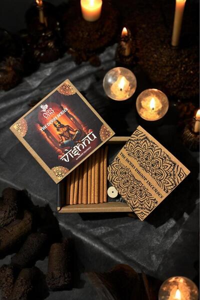 Orb dükkan Vıshnu I Devas Series I Dhoop Incense El Yapımı Doğal Çubuk Tütsü ...