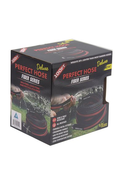 Perfect Hose Deluxe Fiber Optic Series Garden Hose 100ft GA-PB159