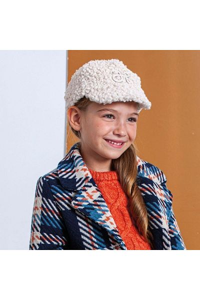 Abel & Lula Abel&Lula Girl's Furry Hat - Model 5917