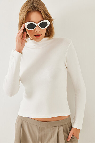 Bianco Lucci Kadın Basic Bluz 2069 60351133
