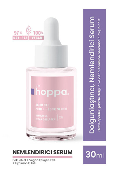 the hoppa. Dolgunlaştırıcı, Nemlendirici Serum Bakuchiol + Vegan Kolajen | 2%...